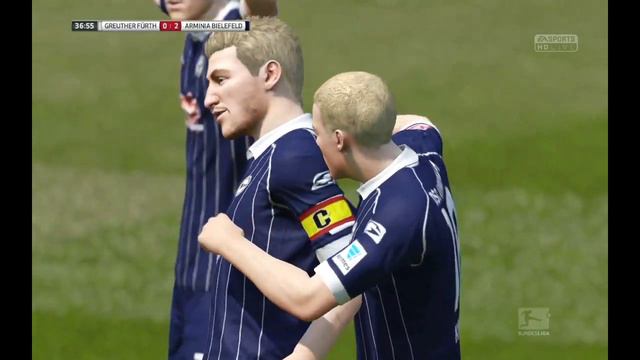 Greuther Fürth - Arminia Bielefeld 1-2 | Highlights | Matchday 02 - Bundesliga 2021/22 | FIFA 16 смотреть онлайн