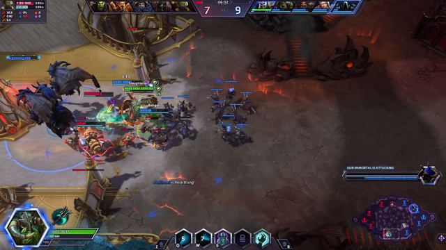 Heroes of the Storm - Leoric Gameplay смотреть онлайн