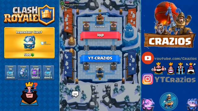 TWO LEGENDARY CHESTS IN A ROW!? | Clash Royale | смотреть онлайн