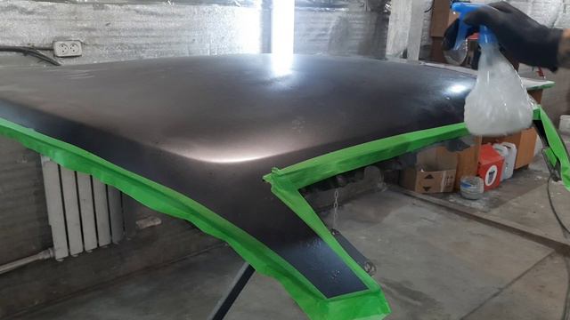 Nissan Teana кузовной ремонт окраска