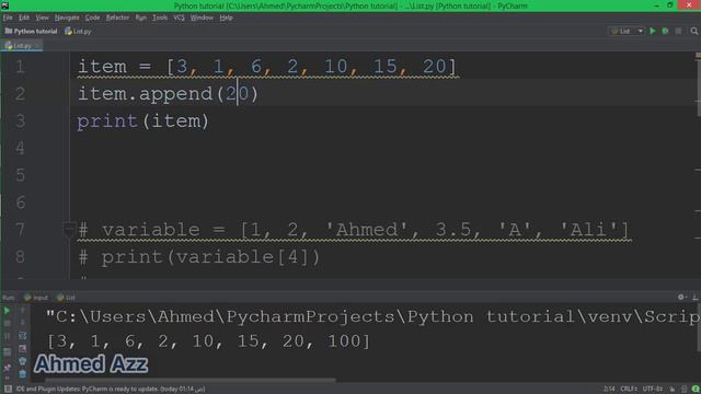 56.Python tutorial List اهم الدوال المستخدمة смотреть онлайн