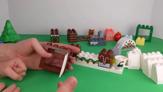 Lego Duplo Santa's Gingerbread House 10976 смотреть онлайн