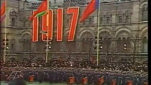 Парад на КРАСНОЙ ПЛОЩАДИ В 1977 ГОДУ