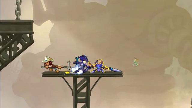 МЫ ИГРАЕМ С ДРУЗЬЯМИ В Brawlhalla Я ПЕРВЫЙ!? смотреть онлайн