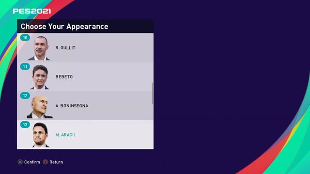 The Soccer Legend Master League Managers of eFootball PES 2021 SEASON UPDATE смотреть онлайн
