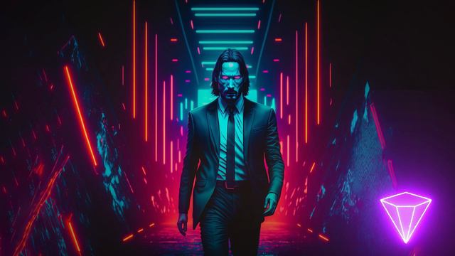 John Wick inspired Synthwave Music Mix to focus and relax to смотреть онлайн