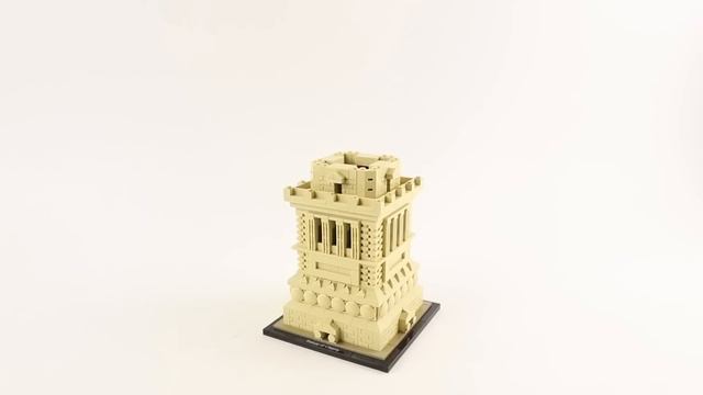 LEGO Architecture 21042 Statue of Liberty Speed Build for Collectors - Brick Builder смотреть онлайн
