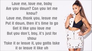 Ariana Grande ~ bloodline ~ Lyrics