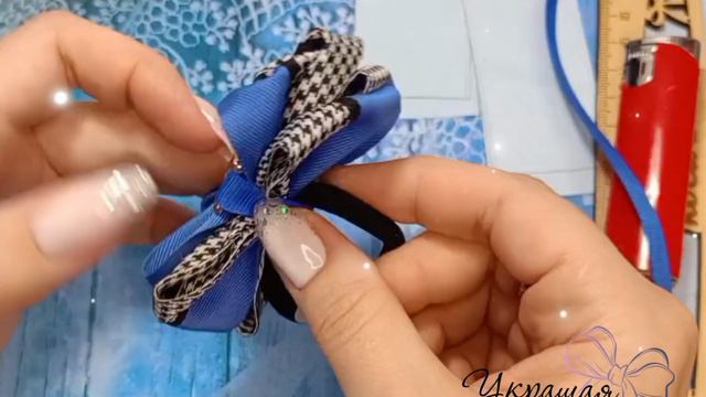 Два вида бантиков - один МК! Бантики из ленты 4 см