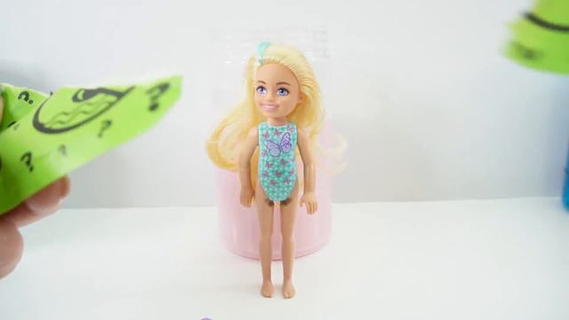 Water Color Reveal Barbie - Picnic and Tie-Dye Chelsea Dolls смотреть онлайн
