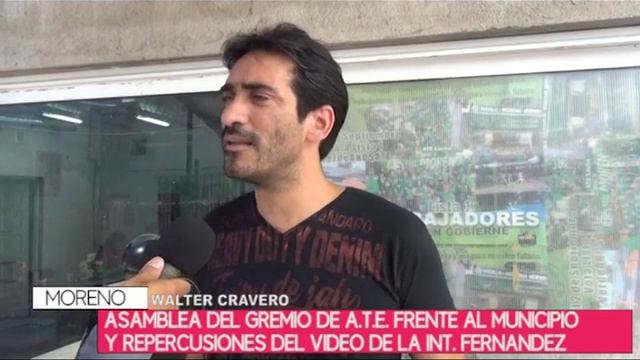 Asamblea de ATE frente al Municipio y repercusiones del video de Mariel Fernández. смотреть онлайн