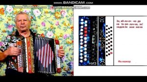 Разучивание ЯБЛОЧКО на гармони