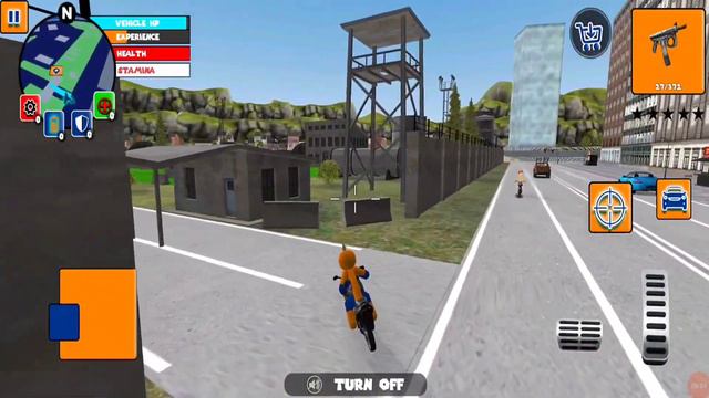 Spider Stickman Army Base Helicopter Strange Gangster Vegas Crime City #10 - Android Gameplay смотреть онлайн