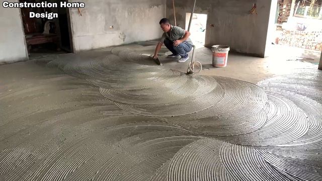 The Most Accurate Technique For Kitchen Floor Construction Using Large Size Ceramic Tiles 80 x 80 c смотреть онлайн