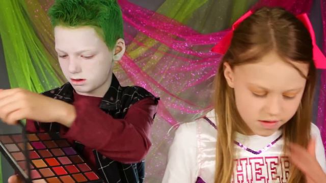 Disney ZOMBIES Addison And Zed Makeup And Costumes