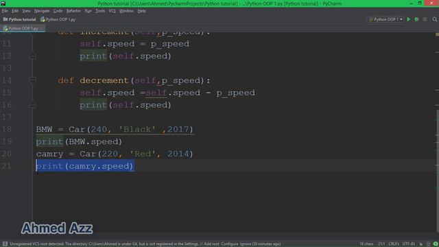 46.OOP class variables vs instance variables الفرق بين смотреть онлайн