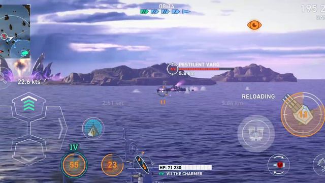 Halloween! (Normal difficulty, 5 stars) - World of Warships Legends mobile смотреть онлайн