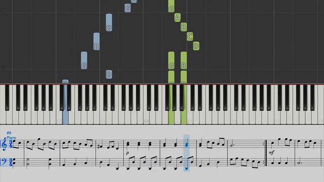 Leopold Mozart - Notebook for Wolfgang No. 1 - Minuet in C Major - Piano Tutorial смотреть онлайн
