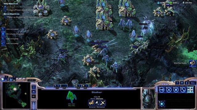 Starcraft 2 Campaign Walkthrough Part 12 Wings of Liberty Zeratul Special Mission 2 смотреть онлайн