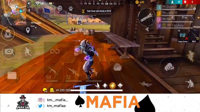 AAO TOURNAMENT KHELE ft. THE MAFIAS😎🖤 II TM MAFIA IS LIVE смотреть онлайн