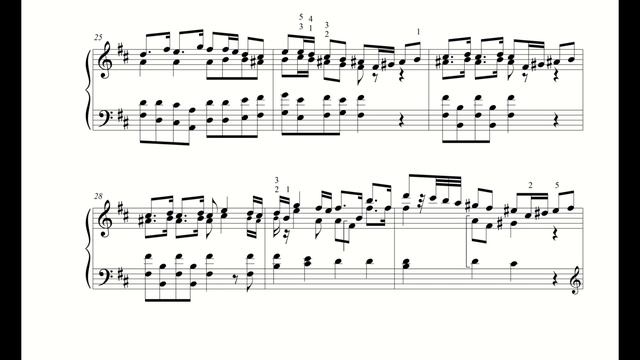 Johan Helmich Roman: Drottningholmsmusiken 1-Allegro ( Piano Transcription - Sheet Music Score ) смотреть онлайн
