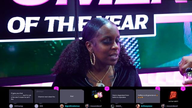 COFFEE ADDRESSES THE BACKLASH OF WINNING WOMAN OF THE YEAR AND THE LIST | CHAMPION смотреть онлайн