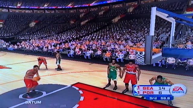 NBA LIVE 06 2007-08 SuperSonics vs 2008-09 Trail Blazers смотреть онлайн