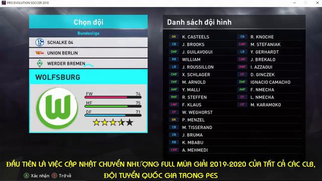 PES 2018 NEXT SEASON 2020 PATCH SMOKE AIO 18.1.3 Full Đội tuyển Quốc gia Việt Nam смотреть онлайн