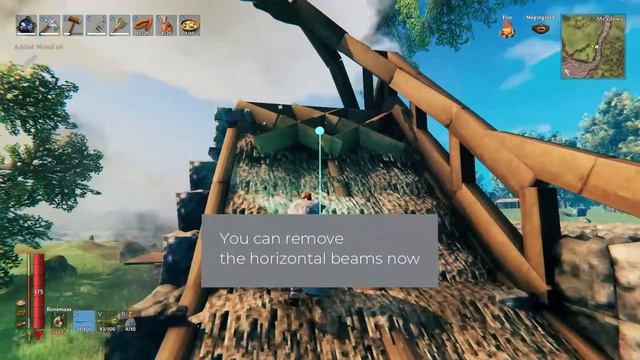 Valheim build guide Cottage House --With material farming list-- смотреть онлайн