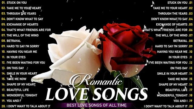 Best Romantic Love Songs 2024 💖 Love Songs 80s 90s Playlist English 💖 Old Love Songs 80's 90's