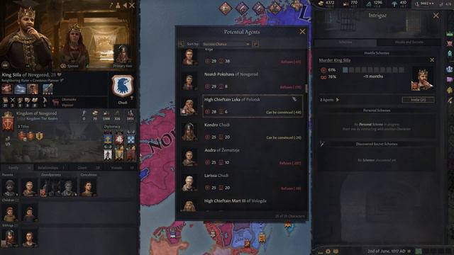 MASSIVE EXPANSION - Crusader Kings III SURVIVAL || Part 19 || IRONMAN HARD Viking Paradox Strategy смотреть онлайн