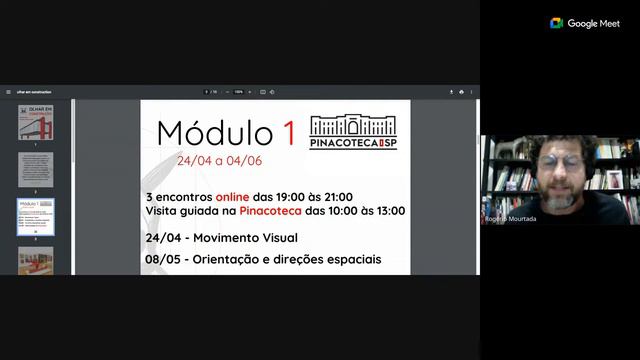 Novo Curso: Olhar em construção com Rogério Mourtada смотреть онлайн