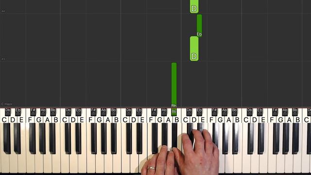 Game Of Thrones Theme - SLOW Piano Tutorial смотреть онлайн