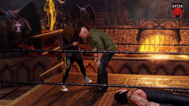 Scariest Hidden Cutscenes In MyRISE Mode! (WWE 2K19 To WWE 2K24) смотреть онлайн