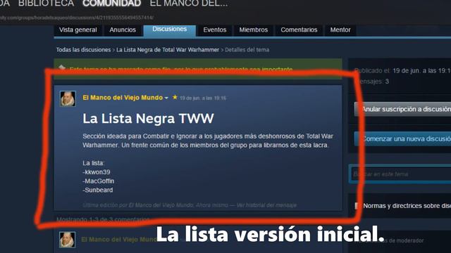 Hora Del Saqueo Grupo De Steam. Total War Warhammer En Español.