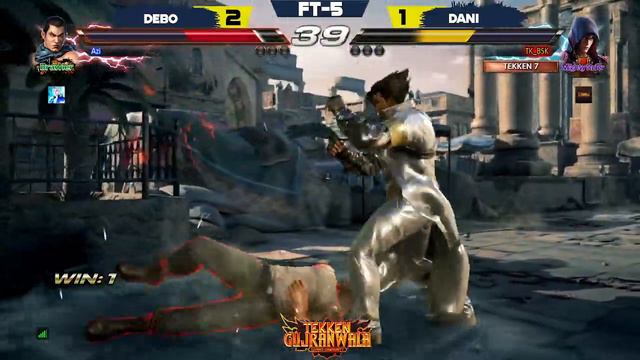 [FT5] Debo (Steve,Feng) VS Dani (Feng,Jin) Tekken 7 Pakistan смотреть онлайн