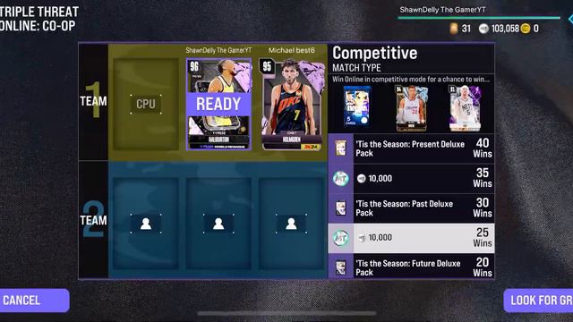 "NBA 2K24 MyTeam Mobile: Triple Threat 3v3 Co-op Extravaganza" смотреть онлайн