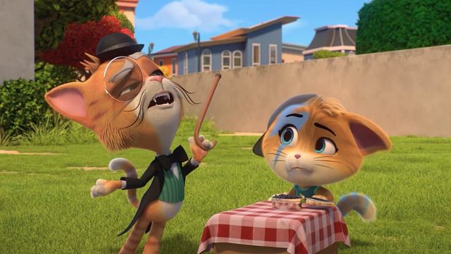 44 Gatti | Famiglie gattastiche | Zio Greg e nonno Meow-Paw e le loro divertenti avventure смотреть онлайн
