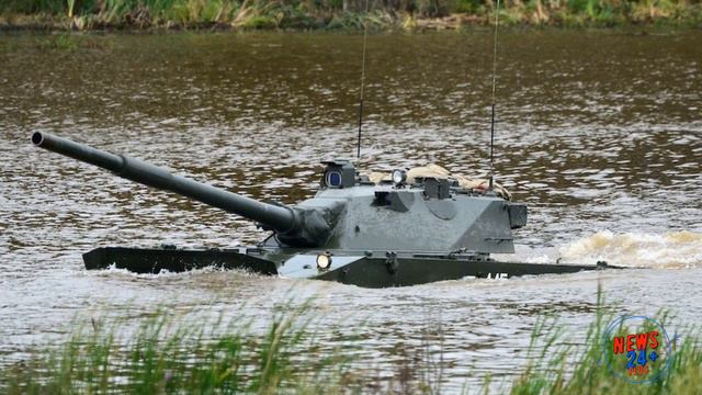 Российский плавающий танк Спрут-СДМ1 считается лучшим в своем классе. смотреть онлайн