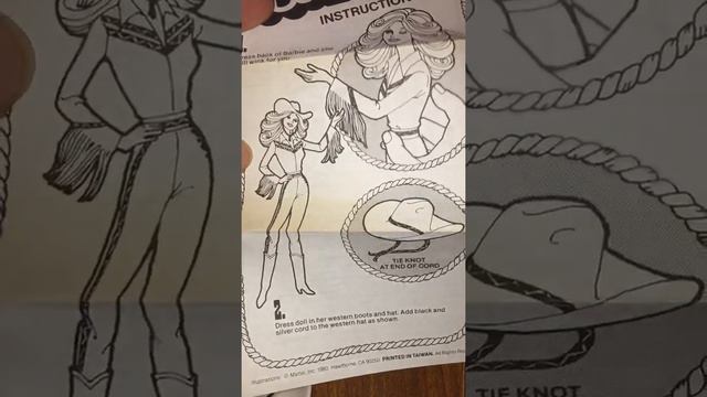 Western winking barbie 1980 смотреть онлайн