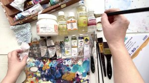ГАЙД ПО РАБОТЕ С МАСЛЯНЫМИ КРАСКАМИ. Полный разбор инструментов