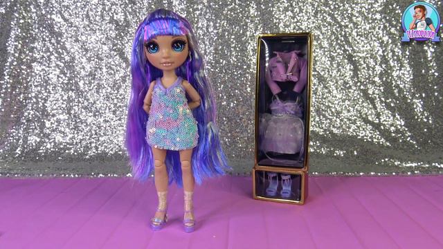 REVIEW RAINBOW HIGH 🌈 VIOLET WILLOW смотреть онлайн