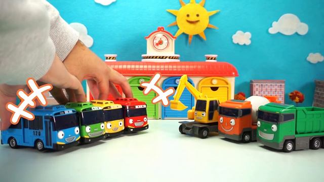 Мощные большегрузные автомобили l Игрушки Taйo + подборка и многое другое l Приключения Тайо смотреть онлайн