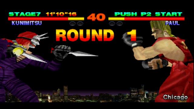 Tekken (1994) - Arcade (TE4/VER.C) - Kunimitsu (w/Nina moves) смотреть онлайн