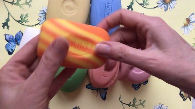 Распаковка красивого цветного мыла ASMR| Colourful Soap unboxing ASMR смотреть онлайн