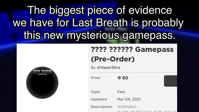 All evidence for Last Breath Sans being added to Deltarune Roleplay [ROBLOX] смотреть онлайн