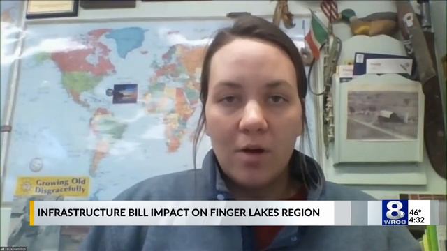 Infrastructure bill impact on Finger Lakes region смотреть онлайн