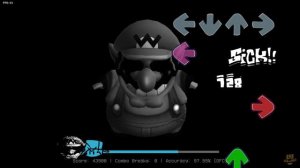Friday Night Funkin': Monochrome but Wario is dead [FNF Mod/HARD] Hypno's Lullaby Monochrome Cover