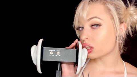Arilove ASMR - 3Dio ASMR Ear Eating (Slow & Sensual Licking⧸ Nibbling) смотреть онлайн