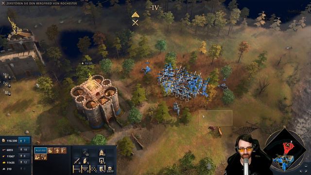 Age of Empires IV 👑 Die Belagerung von Rochester [SCHWER] ⭐ Let's Play 👑 #010 [Deutsch/German] смотреть онлайн